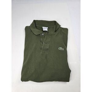 LACOSTE Polo T-Shirt (3XL , 8) Shirt Jersey Trikot Maillot Maglia Camiseta Green
